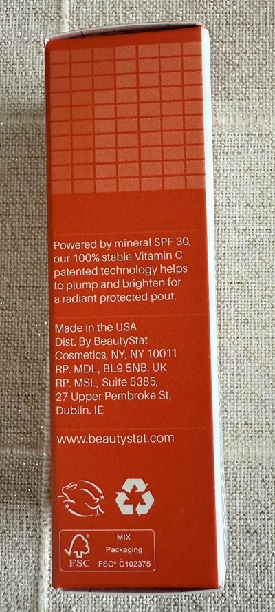 0.35 Fl Oz Outer Side Panel 2 (Lip Serum Secondary Sde Panel 2)